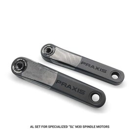 Praxis e-Bike cranks - M30 "SL" - Alloy