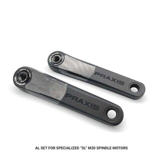 Praxis e-Bike cranks - M30 "SL" - Alloy