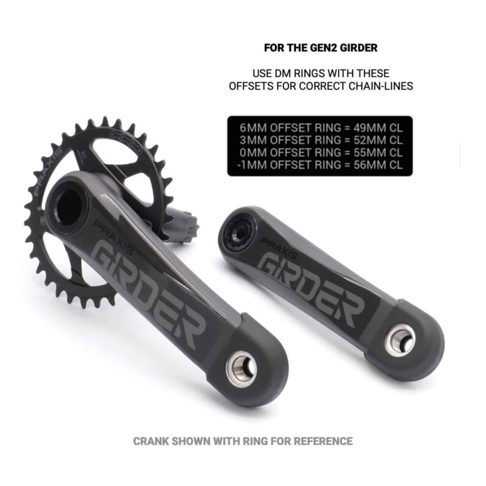 Praxis Praxis MTN cranks - Girder - Carbon