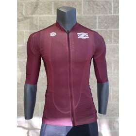 Zinn Big and Tall Shortsleeve Pro jersey - Maroon (CCN Pro SS +3" arm and torso))