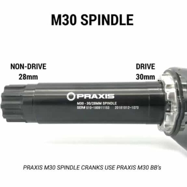 Praxis Road cranks - Alba - Alloy Praxis Road cranks - Alba - Alloy
