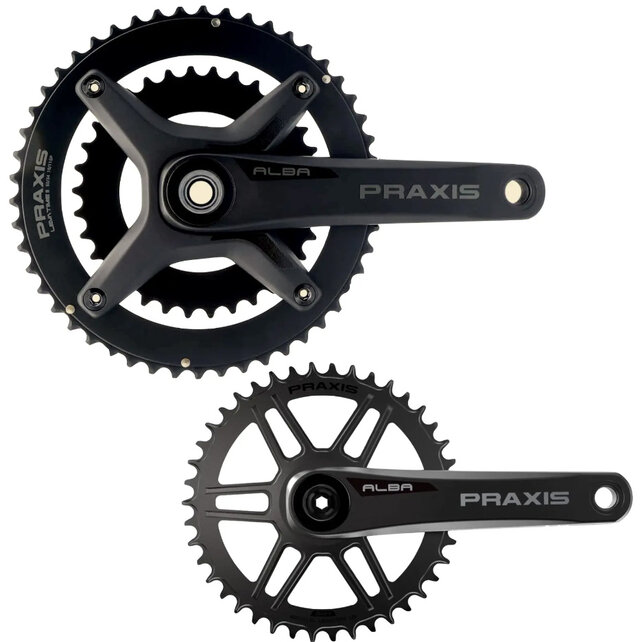 Praxis Road cranks - Alba - Alloy