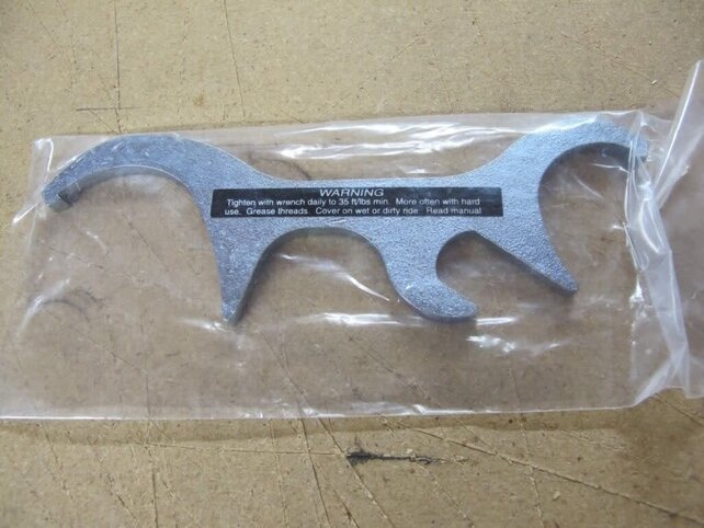 S&S Coupler wrench 6" Double Spanner Pedal Wrench