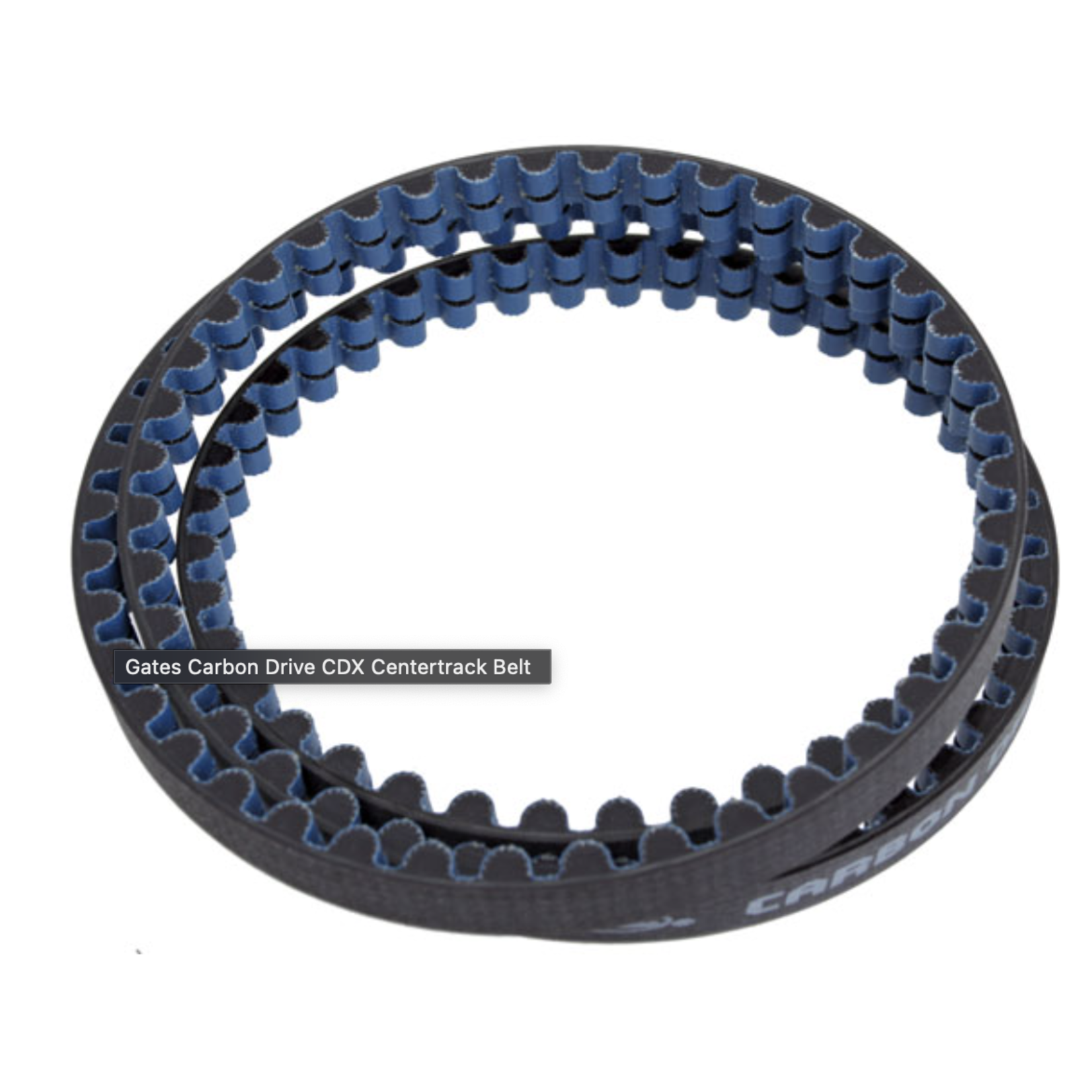 Gates Carbon Drive Gates Carbon Drive CDX CenterTrack Belt - 115t Black