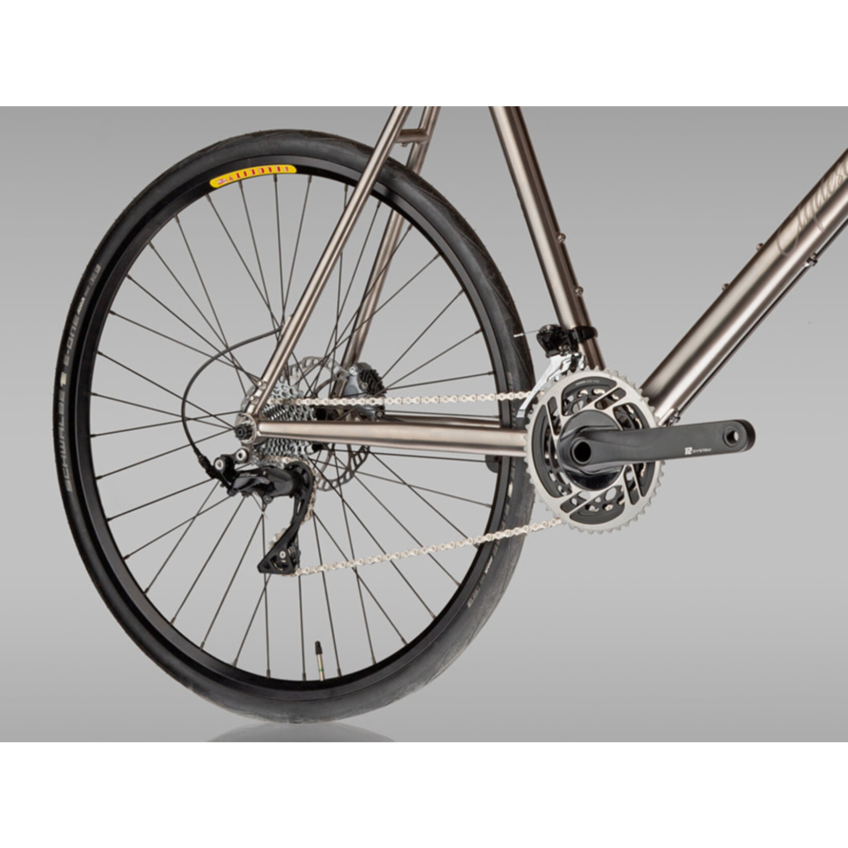 Clydesdale Clydesdale Draft - Titanium gravel/road/touring bike