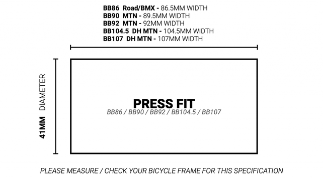 Praxis M30 Bottom Bracket - BB86/BB90/BB92 Praxis M30 Bottom Bracket - BB86/BB90/BB92