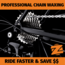 Zinn Cycles Bicycle Chain Wax Service for your existing chain(s)