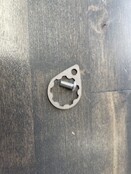 Clydesdale Axle nut retainer w/screw