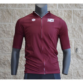 Zinn Big and Tall Shortsleeve Club jersey - Maroon (CCN Club SS +3" arm and torso))