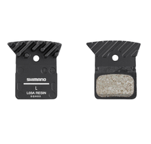 Shimano Disc Brake Pad L05A-RF RESIN PAD W/FIN & SPRING, 1 PAIR