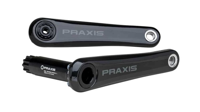 Praxis Road cranks - Zayante - Carbon Armset