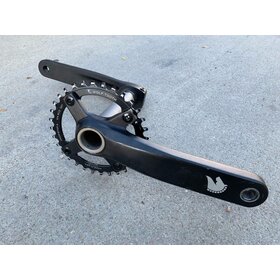 Used Clydesdale Fat Bike Crankset - 64/104bcd - 30mm spindle 190mm 120mm BB shell w/32t chainring