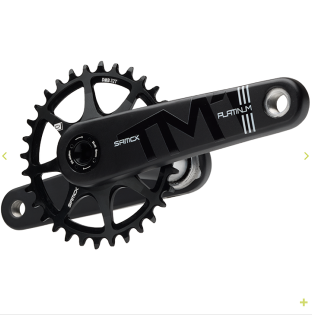 Samox TM1 Carbon Fiber Mountain Bike Crankset Samox TM1 Carbon Fiber Mountain Bike Crankset