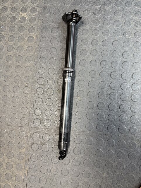 Used TransX  Dropper Post +RAD travel adjusment - 30.9mm x 125mm travel Used TransX  Dropper Post +RAD travel adjusment - 30.9mm x 125mm travel