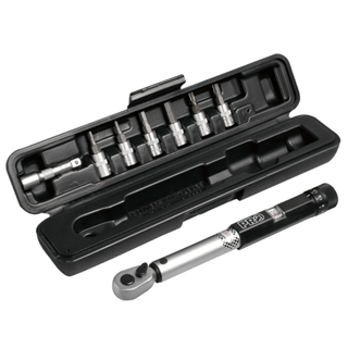 Pro Torque Wrench Adjustable 3-15Nm with Sockets and Extension