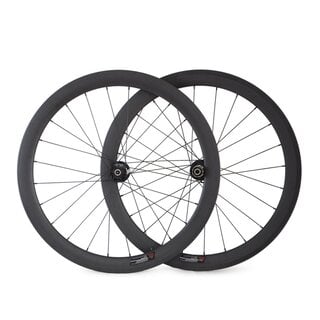 Clydesdale Pro All-Road Disc Wheelset - ZCW50 Carbon Rim- Clydesdale Hubs - 36h - Tubeless Ready