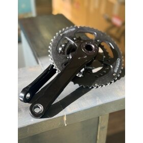 Lightly Used Split30 Cranks - 30mm Spindle Road Cranks 200mm 110bcd with 48/32 Praxis Buzz Chainrings