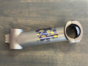 Titanium Stem - 120mm 6 degree - 31.8mm clamp diameter