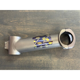 Titanium Stem - 120mm 6 degree - 31.8mm clamp diameter
