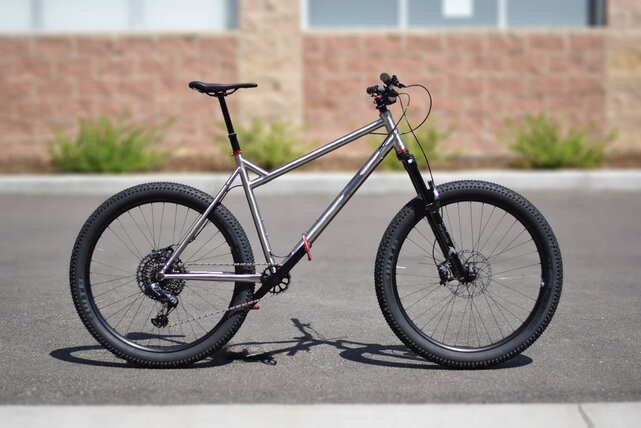 Clydesdale Steer M1- Deore - Titanium 29er Mountain Bike Clydesdale Steer M1- Deore - Titanium 29er Mountain Bike