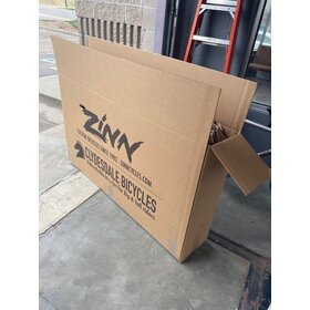 Zinn/Clydesdale bike shipping box - 60x34x13 - double wall cardboard