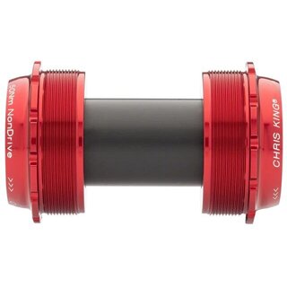 Chris King ThreadFit T47 24x Bottom Bracket with Fit Kit 4 - T47 For Shimano Hollowtech II Red