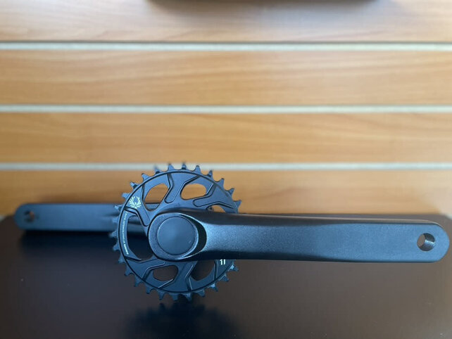 2023 Clydesdale Mountain Bike Crankset - 3-Bolt Direct Mount - 30mm Spindle