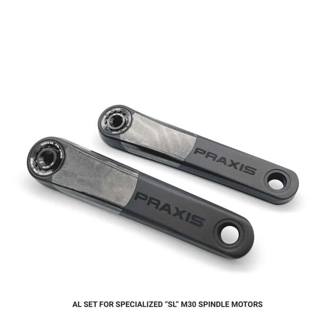 Praxis e-Bike cranks - M30 "SL" - Alloy Praxis e-Bike cranks - M30 "SL" - Alloy