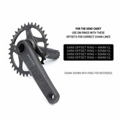 Praxis MTN cranks - G2 CADET M30
