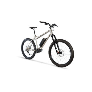 Clydesdale Spur EMTB1 Deore 12 - Titanium Electric Mountain Bike