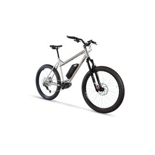Clydesdale Spur EMTB1 - XT Linkglide 11s - Titanium Electric Mountain Bike
