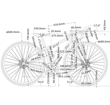 Tui ER1 Road Bike- 105 2x12 - Lightweight Titanium road bike