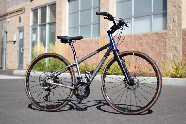 Tui Hybrid Fitness Bike - Flat Bar gravel/road/touring bike for smaller riders