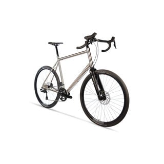 Clydesdale Team ER1 - Titanium gravel/road/touring bike - electronic shifting