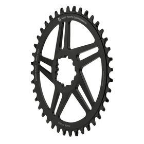 Wolf Tooth Direct Mount Chainring for SRAM compatible with SRAM Flattop