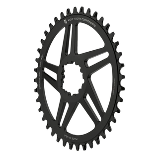 Wolf Tooth Direct Mount Chainring for SRAM compatible with SRAM Flattop