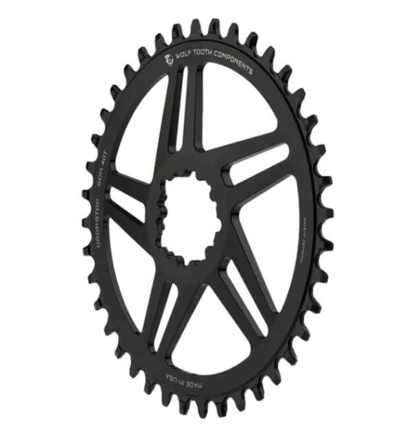 Wolf Tooth Direct Mount Chainring for SRAM compatible with SRAM Flattop