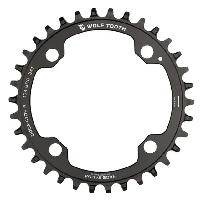 Wolf Tooth 104 BCD Chainring Drop-Stop B