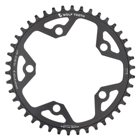 Wolf Tooth 110 BCD 5 Bolt Chainring 42T compatible with SRAM Flattop dropstop B
