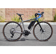 Tui R3e Extra Small E-bike - Titanium Road E-bike - Bosch Motor