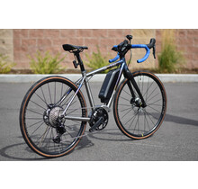 Tui R2e AXS Extra Small E-bike - Titanium Road E-bike - Bosch Motor