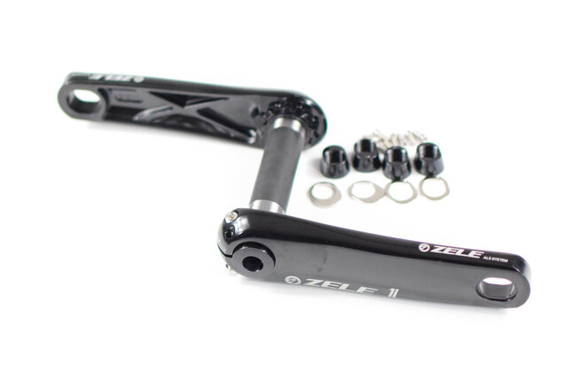 Tui Zele SL Road Bike Crankset ALS - 8-Bolt Direct Mount - 24mm Spindle Tui Zele SL Road Bike Crankset ALS - 8-Bolt Direct Mount - 24mm Spindle