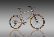 Clydesdale Rein H2 Sport Hybrid - Titanium city bike