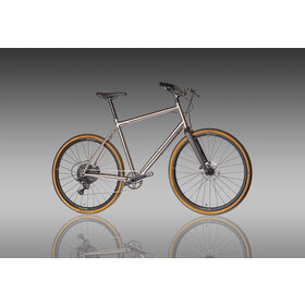 Clydesdale Rein H2 Sport Hybrid - Deore 1x12 - Titanium city bike