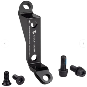 Wolf Tooth Disc Brake Adapter - Post to Flat Mount, +20mm