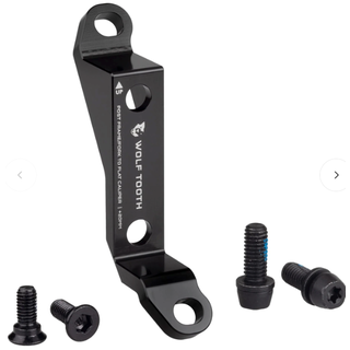 Wolf Tooth Disc Brake Adapter - Post to Flat Mount, +20mm