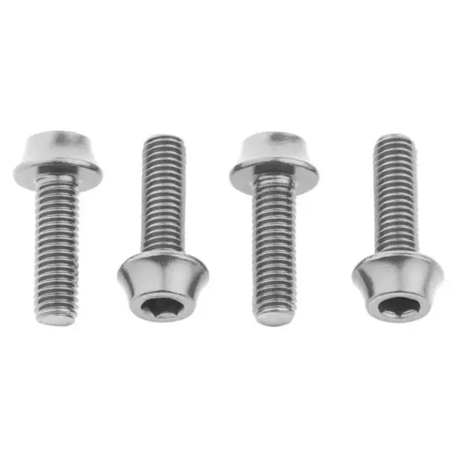 Wolf Tooth Water Bottle Cage Bolts, Aluminum - 4 pcs. / Wolf Tooth Water Bottle Cage Bolts, Aluminum - 4 pcs. /
