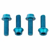 Wolf Tooth Water Bottle Cage Bolts, Aluminum - 4 pcs. / Wolf Tooth Water Bottle Cage Bolts, Aluminum - 4 pcs. /
