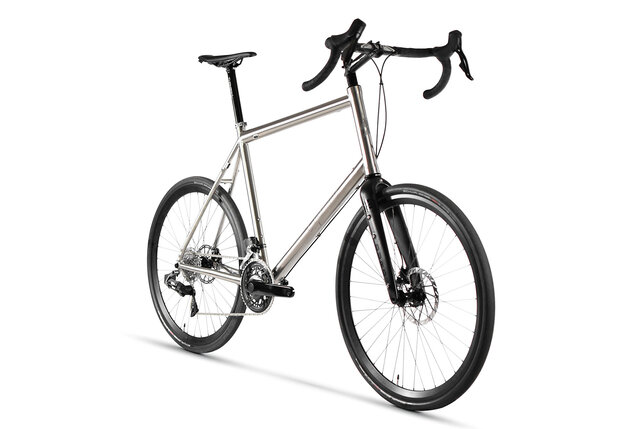 Clydesdale Team ER4 Rival AXS 2x12 - Titanium Road bike - electronic shifting