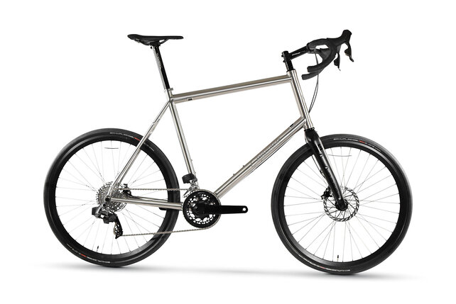 Clydesdale Team ER4 AXS - Titanium Road bike - electronic shifting